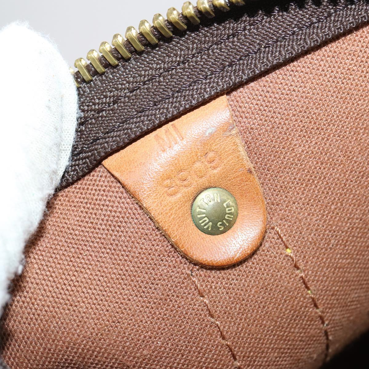 LOUIS VUITTON Monogram Keepall 60 Boston Bag M41422 LV Auth 152325