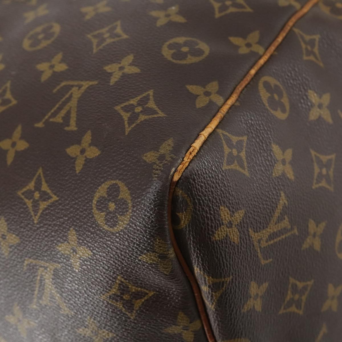 LOUIS VUITTON Monogram Keepall 60 Boston Bag M41422 LV Auth 152326