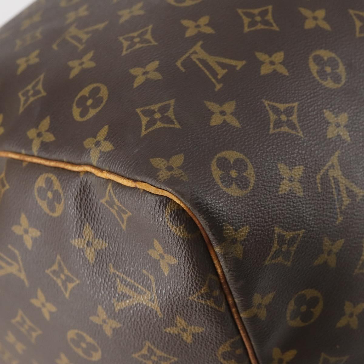LOUIS VUITTON Monogram Keepall 60 Boston Bag M41422 LV Auth 152326
