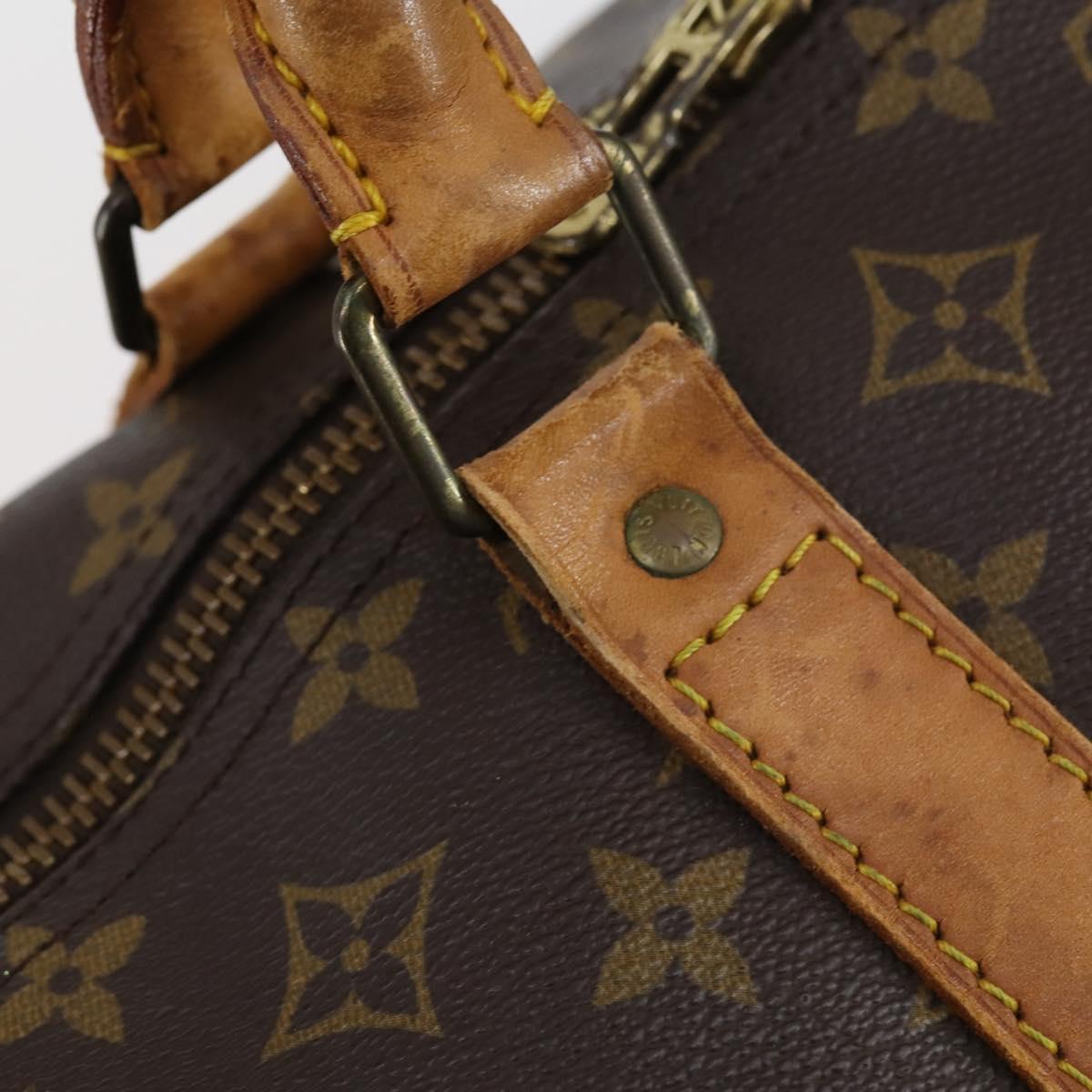 LOUIS VUITTON Monogram Keepall 60 Boston Bag M41422 LV Auth 152326