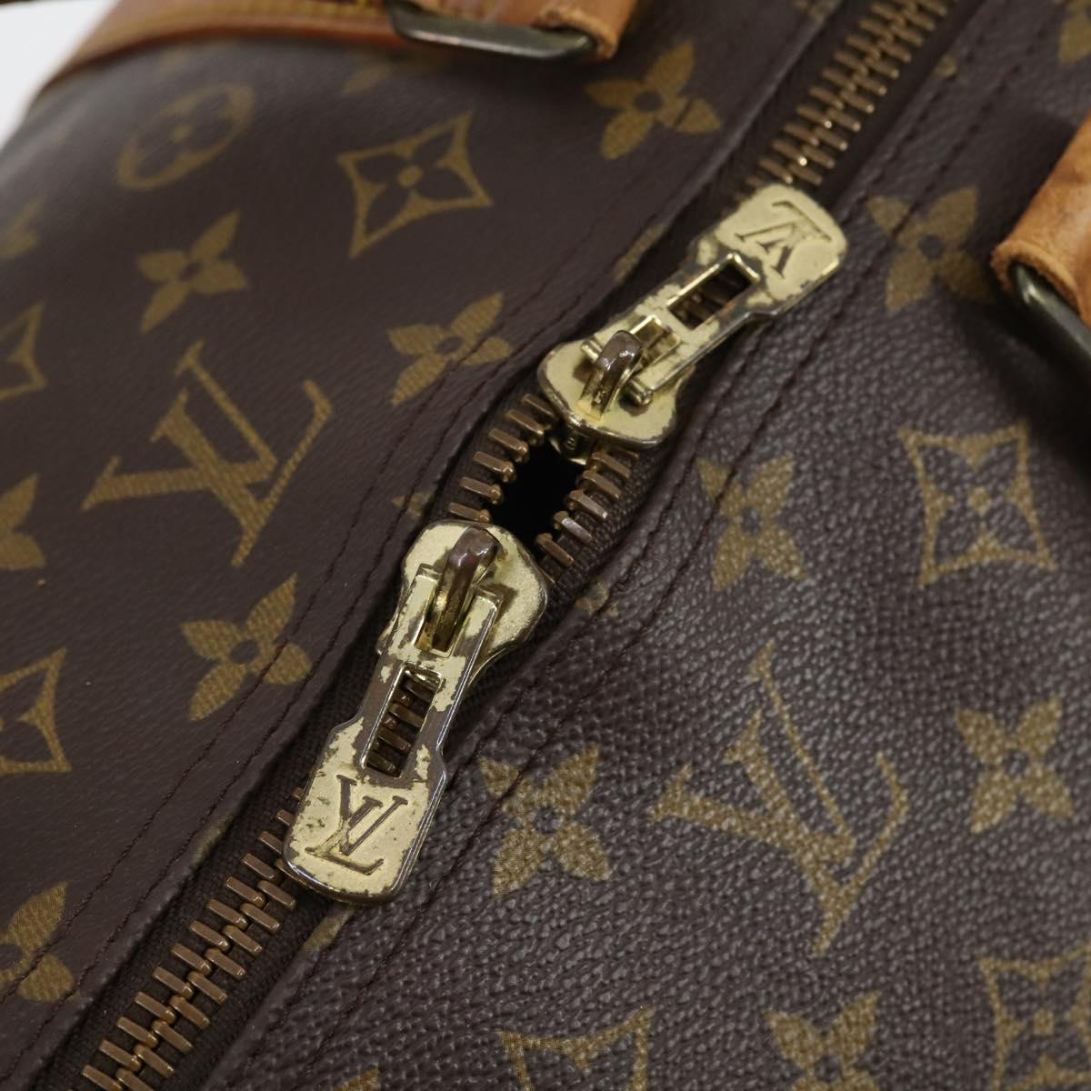 LOUIS VUITTON Monogram Keepall 60 Boston Bag M41422 LV Auth 152326