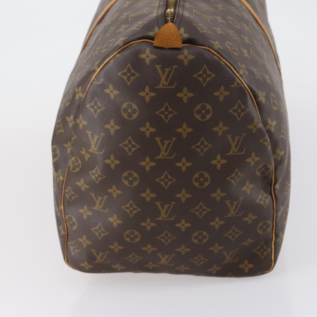 LOUIS VUITTON Monogram Keepall 60 Boston Bag M41422 LV Auth 152326