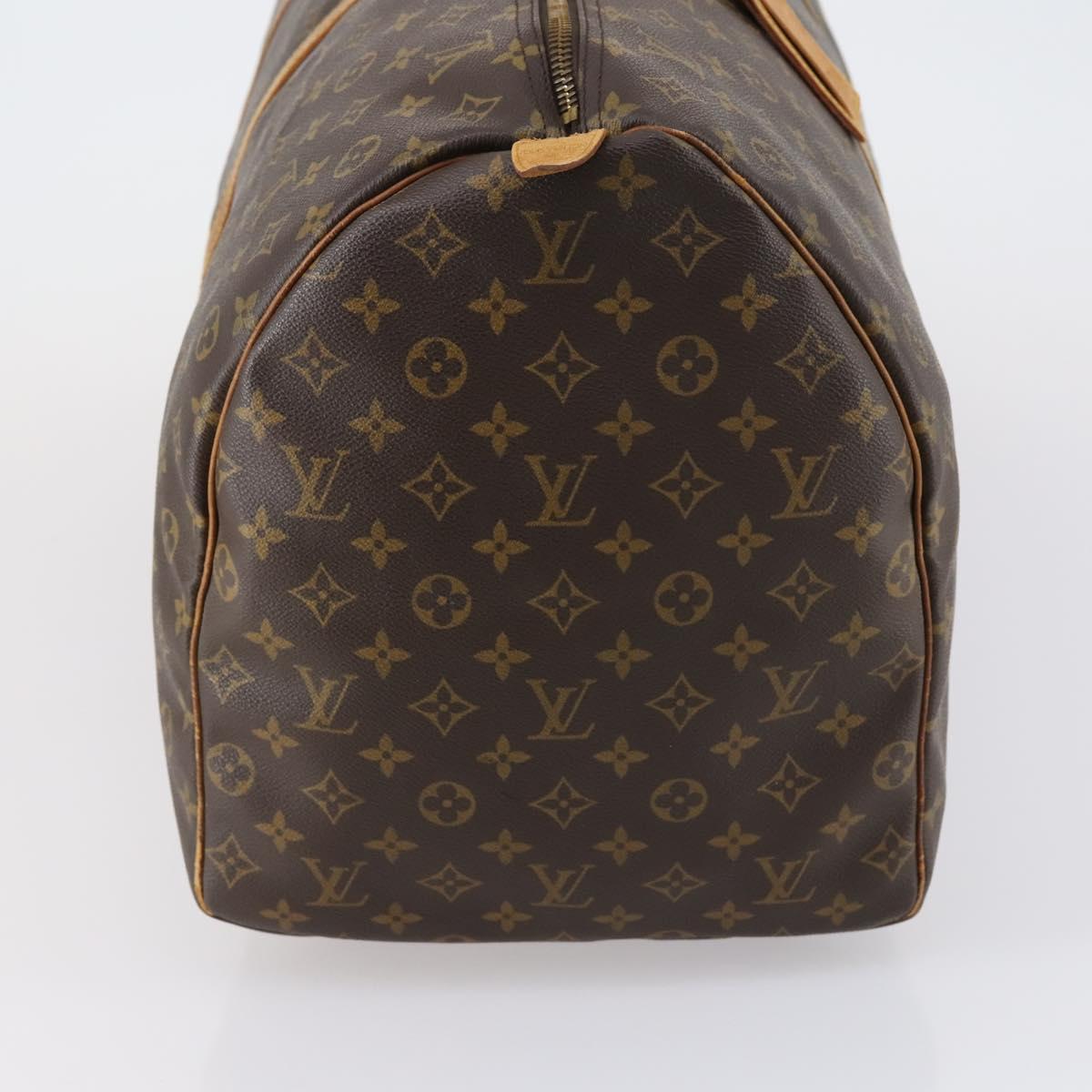LOUIS VUITTON Monogram Keepall 60 Boston Bag M41422 LV Auth 152326