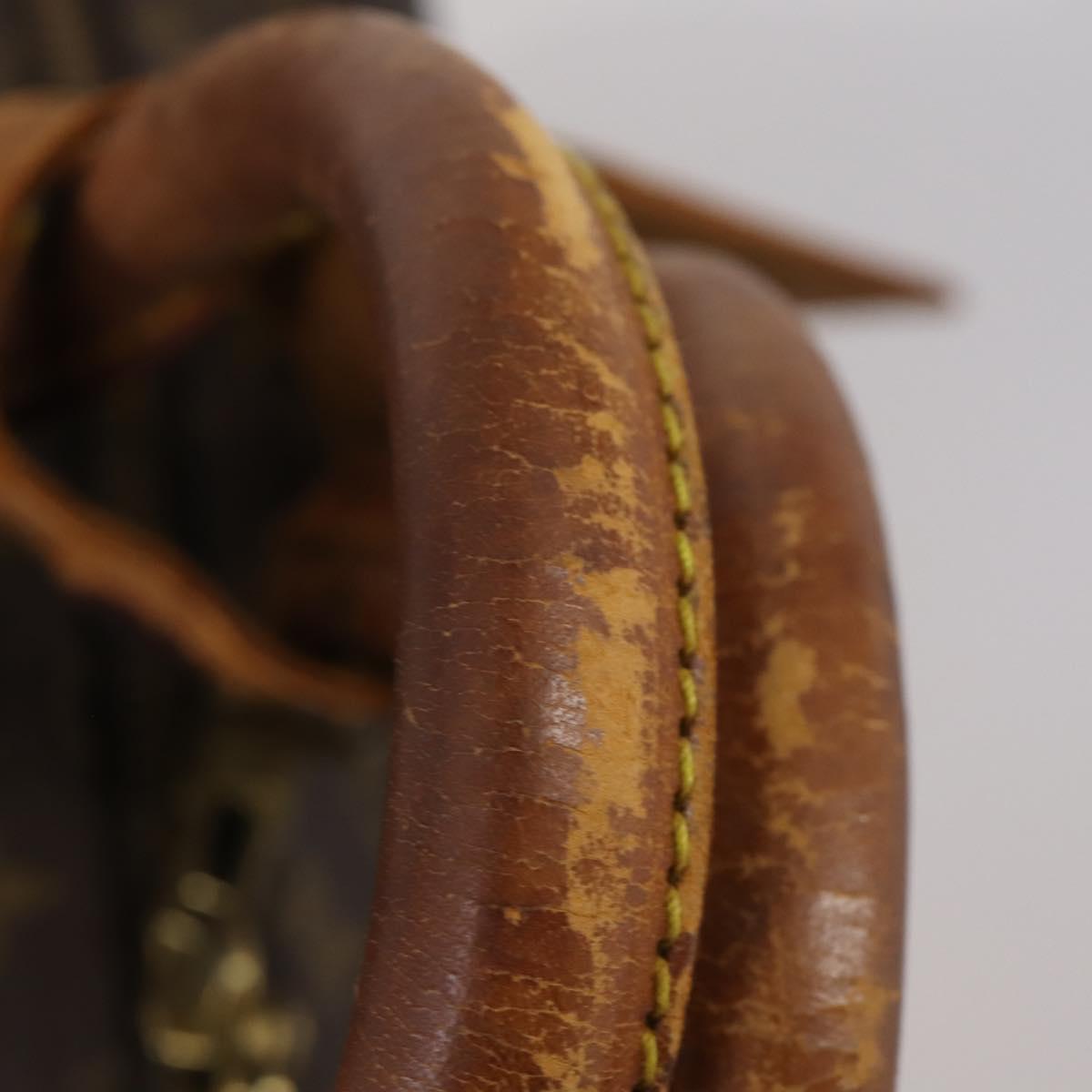 LOUIS VUITTON Monogram Keepall Bandouliere 60 Boston Bag M41412 LV Auth 152327