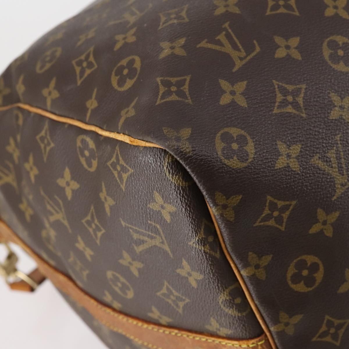 LOUIS VUITTON Monogram Keepall Bandouliere 60 Boston Bag M41412 LV Auth 152327