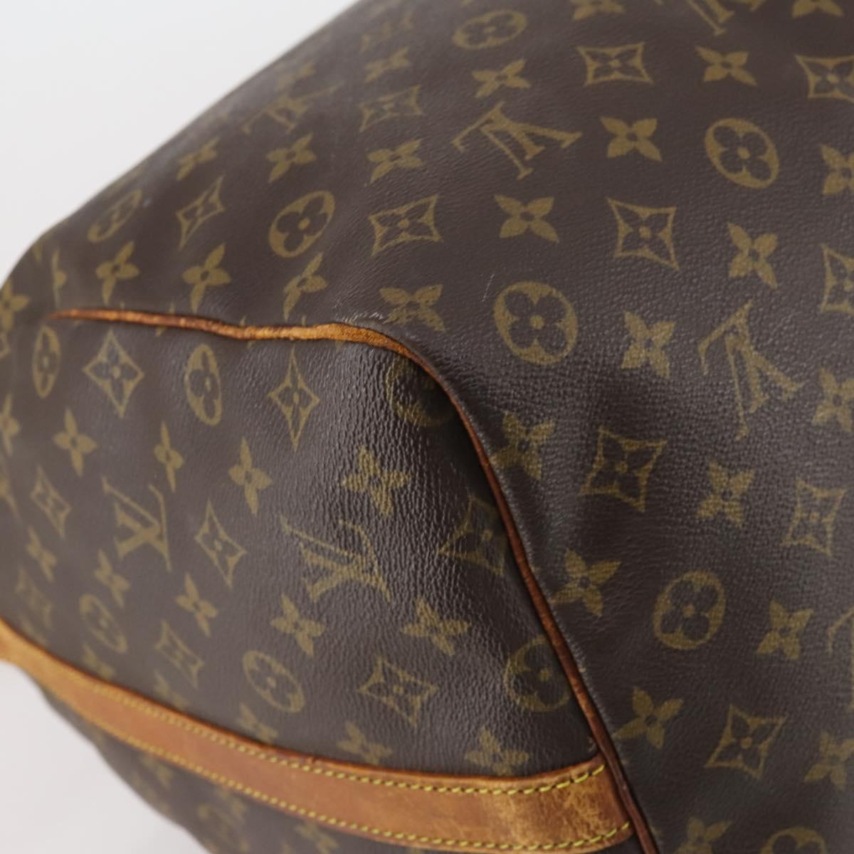 LOUIS VUITTON Monogram Keepall Bandouliere 60 Boston Bag M41412 LV Auth 152327