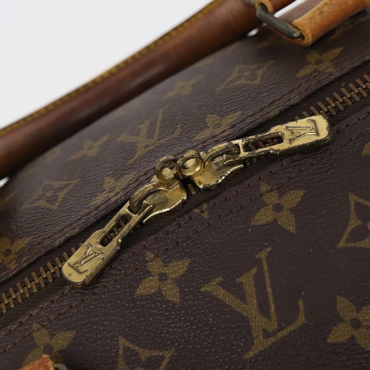 LOUIS VUITTON Monogram Keepall Bandouliere 60 Boston Bag M41412 LV Auth 152327