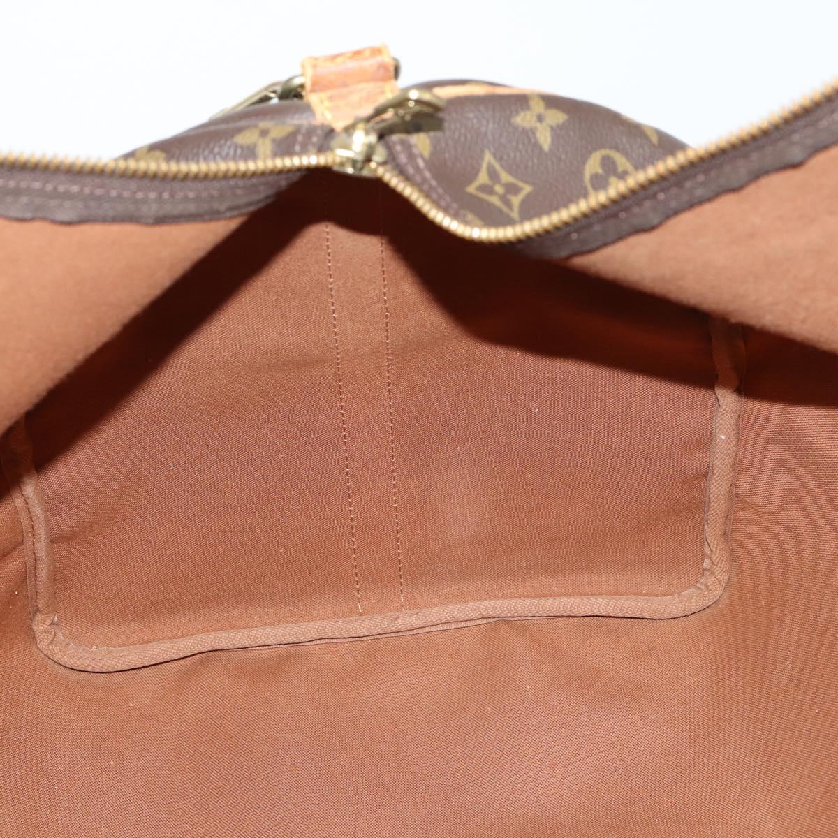 LOUIS VUITTON Monogram Keepall Bandouliere 60 Boston Bag M41412 LV Auth 152327