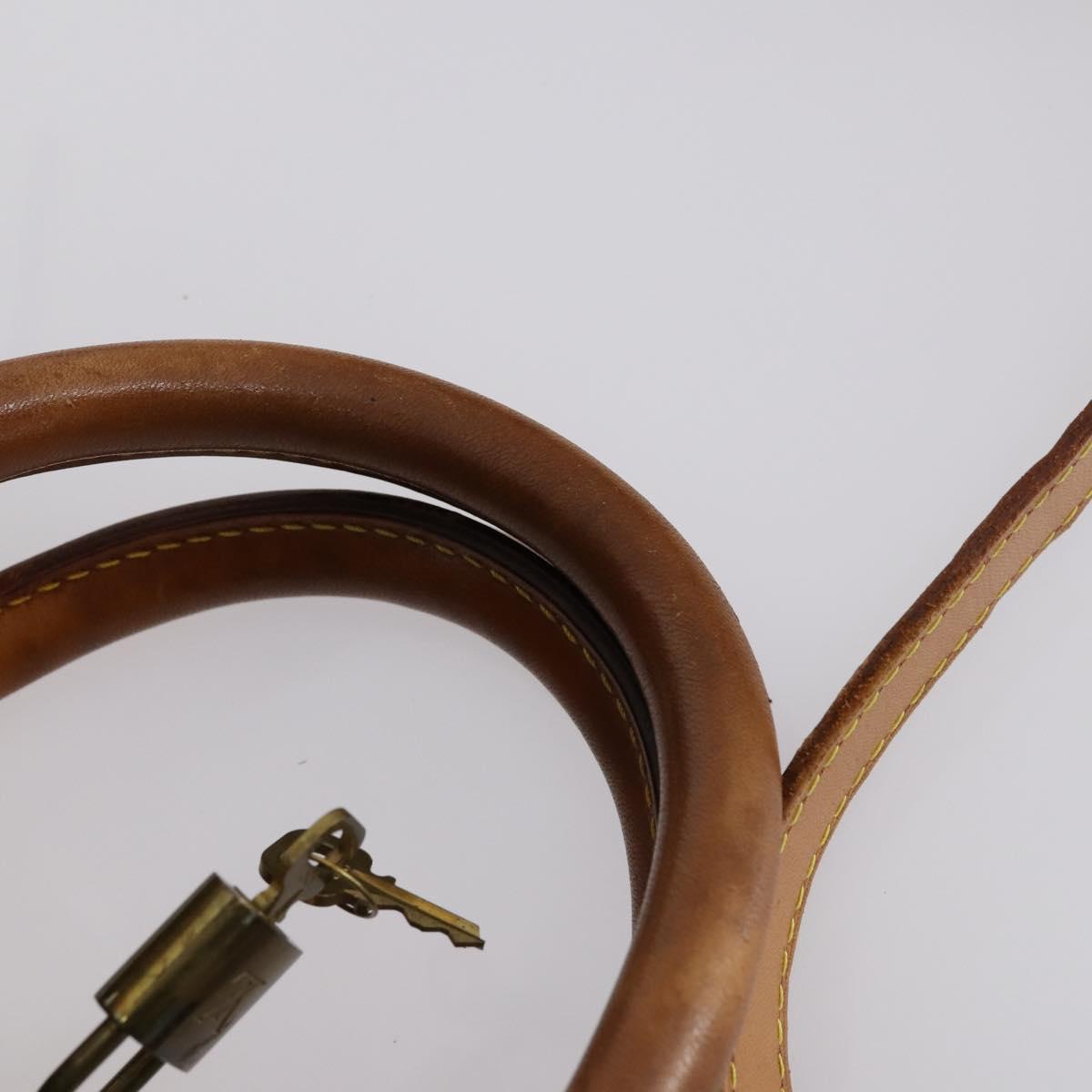 LOUIS VUITTON Monogram Keepall Bandouliere 60 Boston Bag M41412 LV Auth 152328