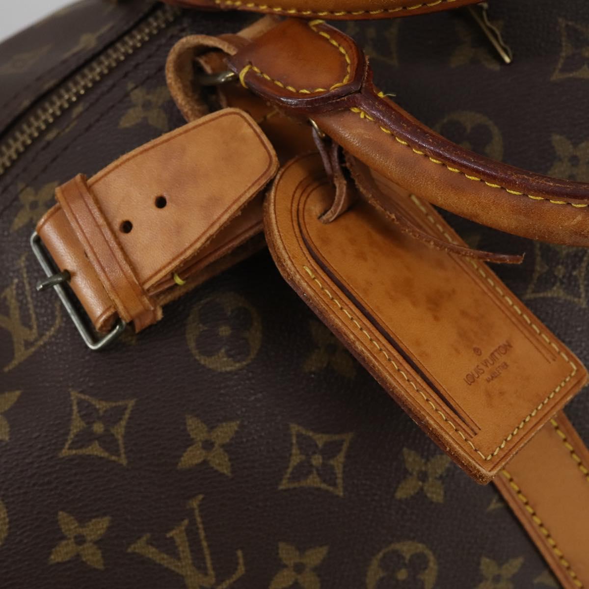 LOUIS VUITTON Monogram Keepall Bandouliere 60 Boston Bag M41412 LV Auth 152328