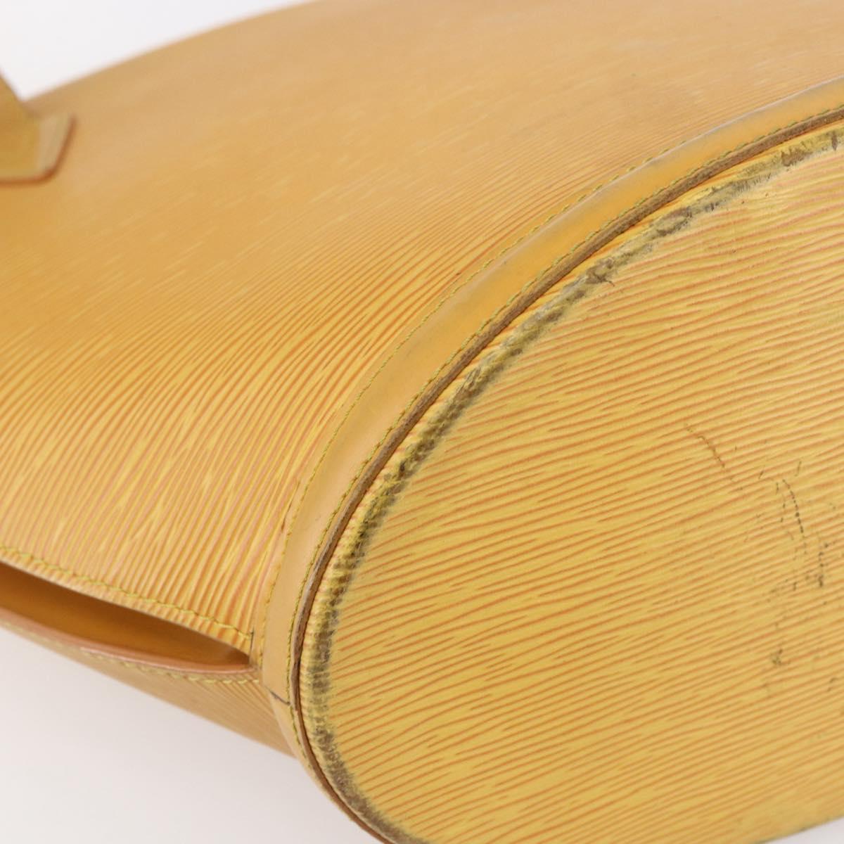 LOUIS VUITTON Epi Saint Jacques Shopping Shoulder Bag Yellow M52269 Auth 152336