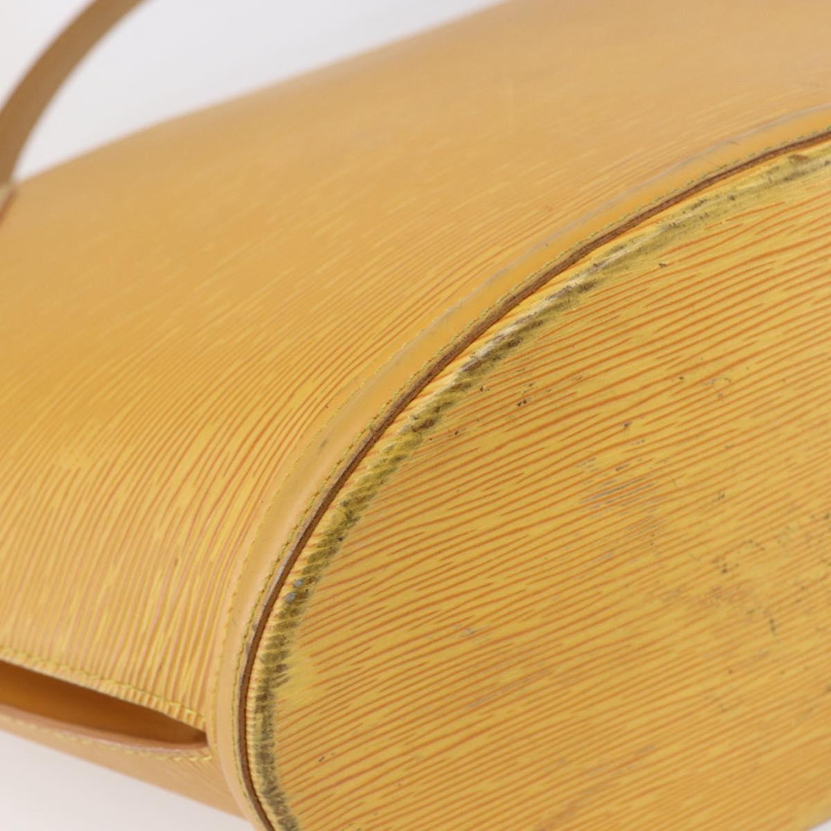 LOUIS VUITTON Epi Saint Jacques Shopping Shoulder Bag Yellow M52269 Auth 152336