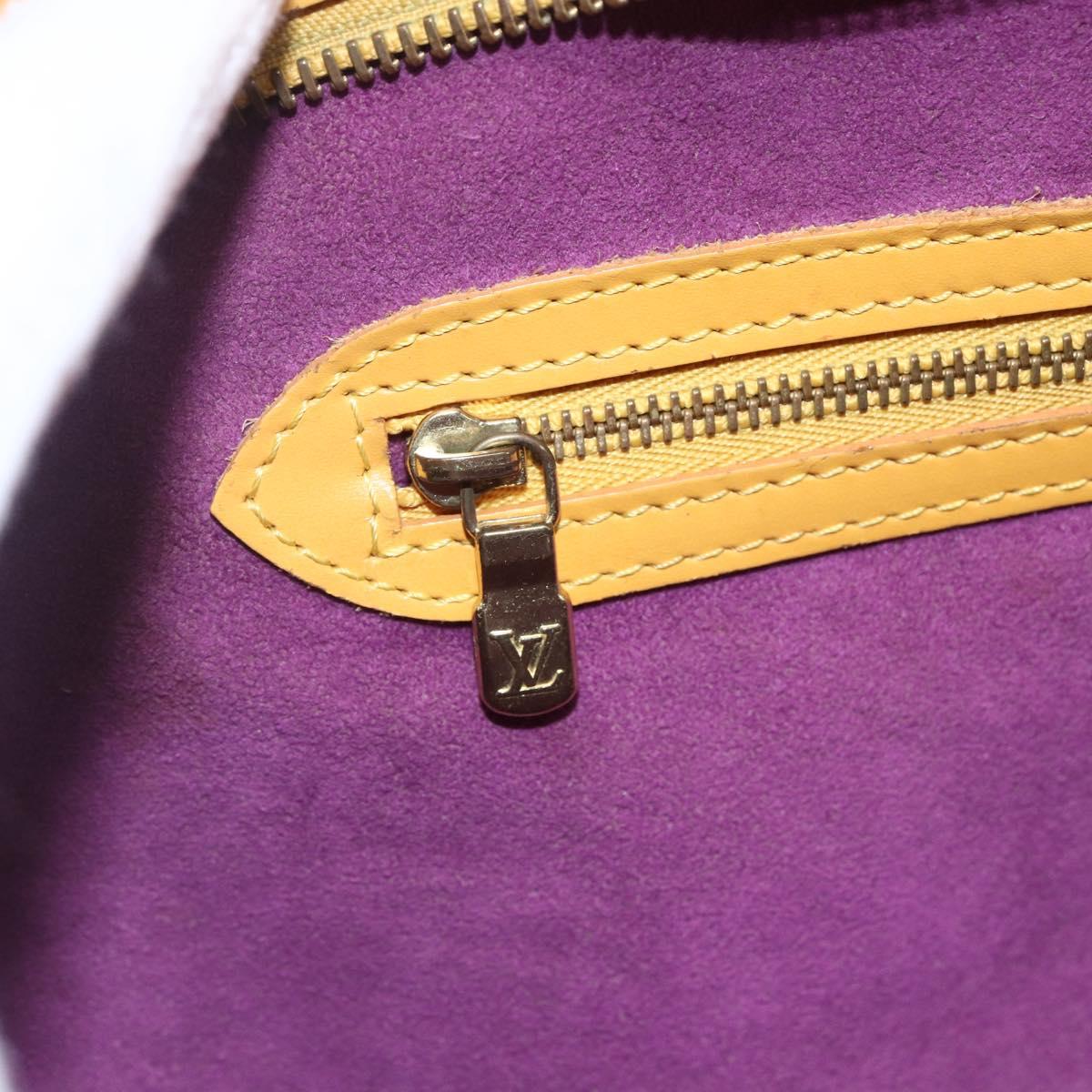 LOUIS VUITTON Epi Saint Jacques Shopping Shoulder Bag Yellow M52269 Auth 152336