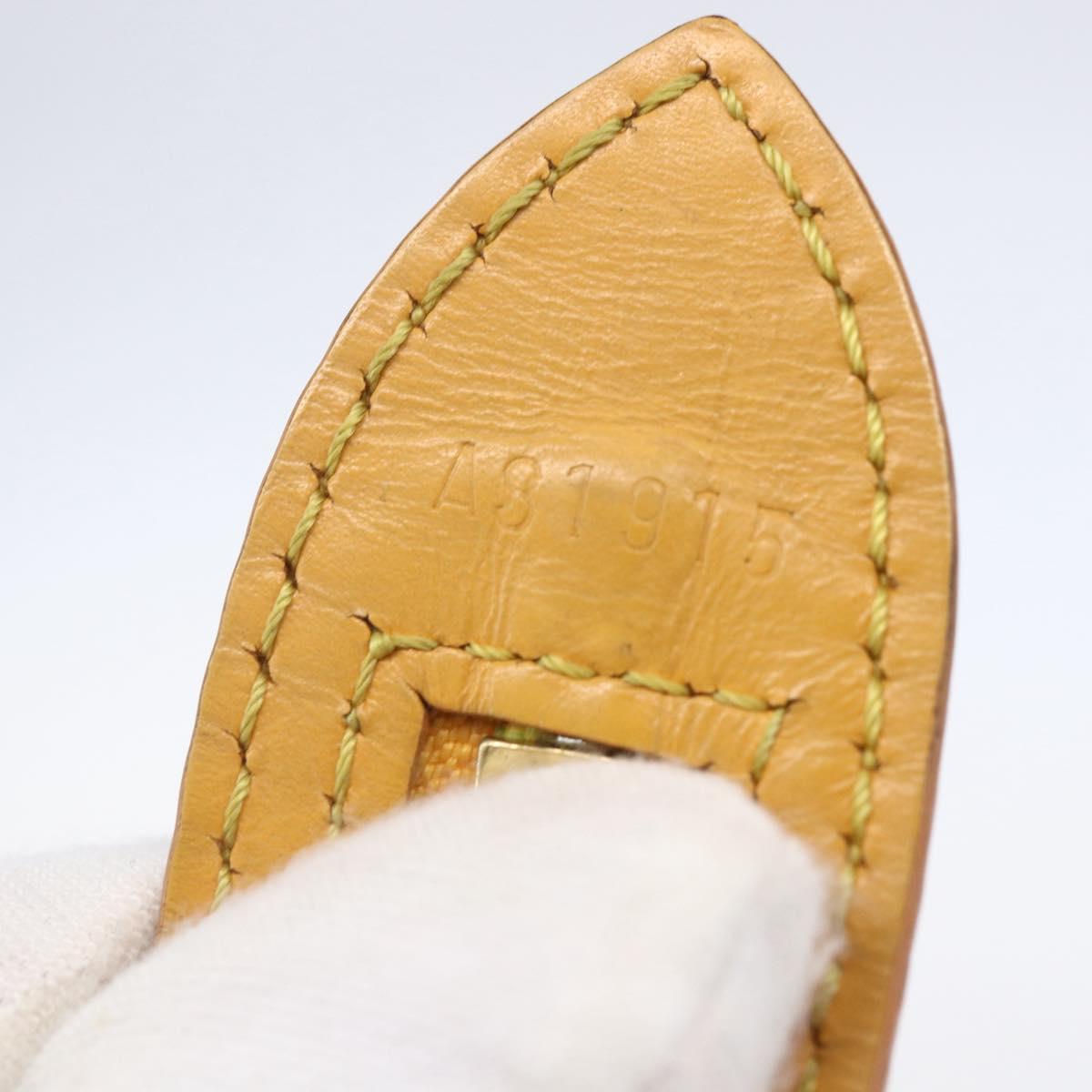 LOUIS VUITTON Epi Saint Jacques Shopping Shoulder Bag Yellow M52269 Auth 152336