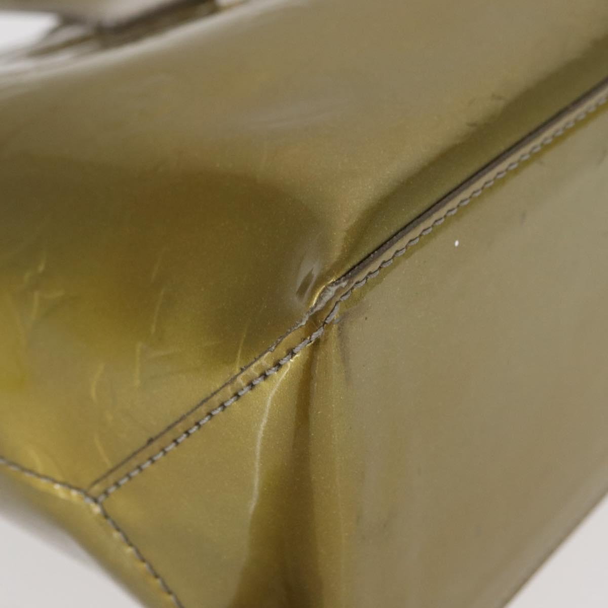 LOUIS VUITTON Monogram Vernis Wilshire PM Bag Veil amplession M91643 Auth 152343