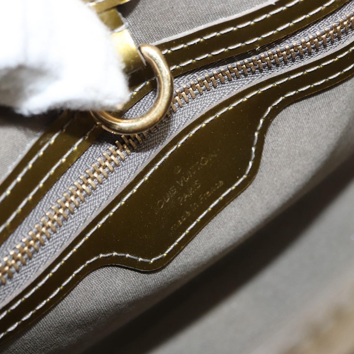 LOUIS VUITTON Monogram Vernis Wilshire PM Bag Veil amplession M91643 Auth 152343