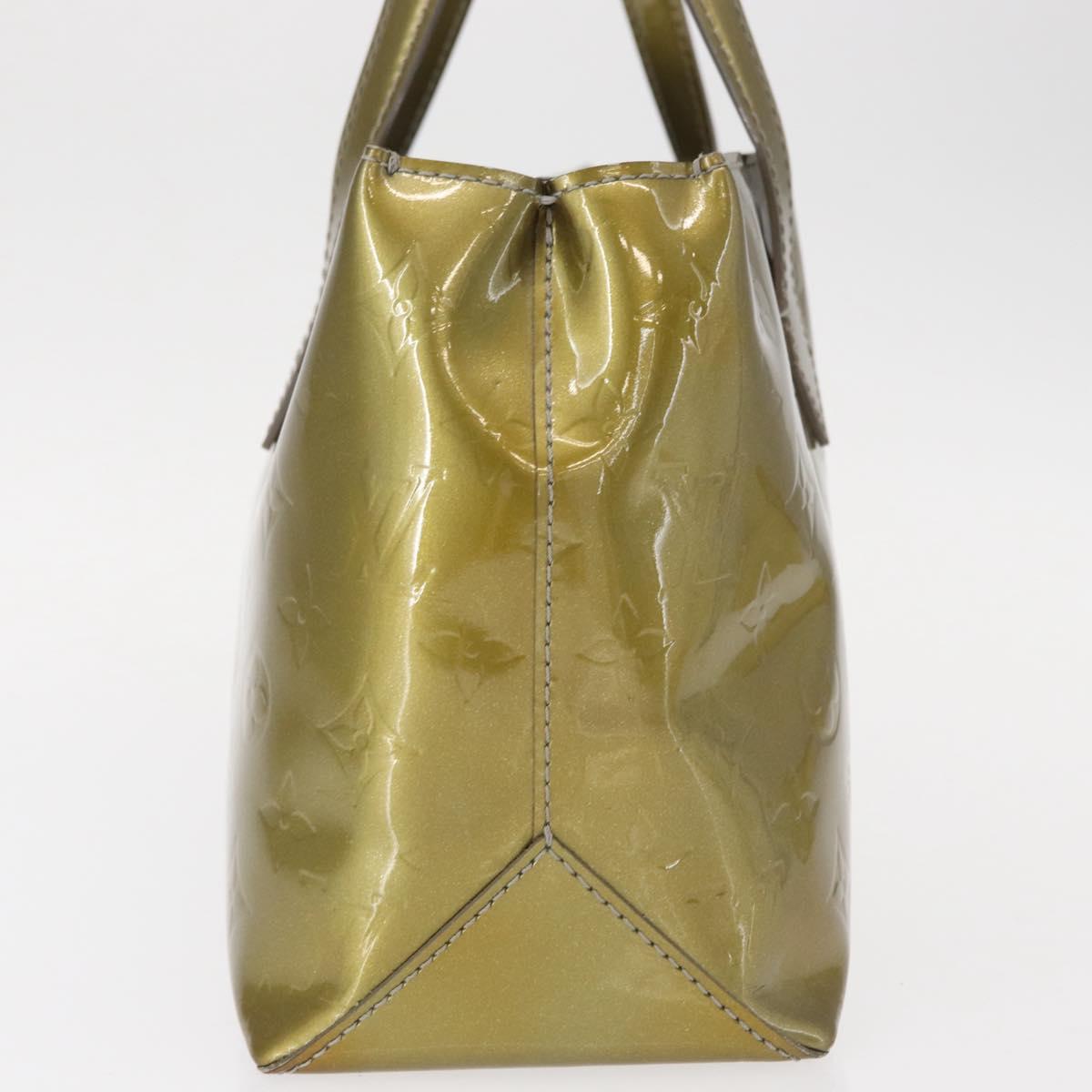 LOUIS VUITTON Monogram Vernis Wilshire PM Bag Veil amplession M91643 Auth 152343