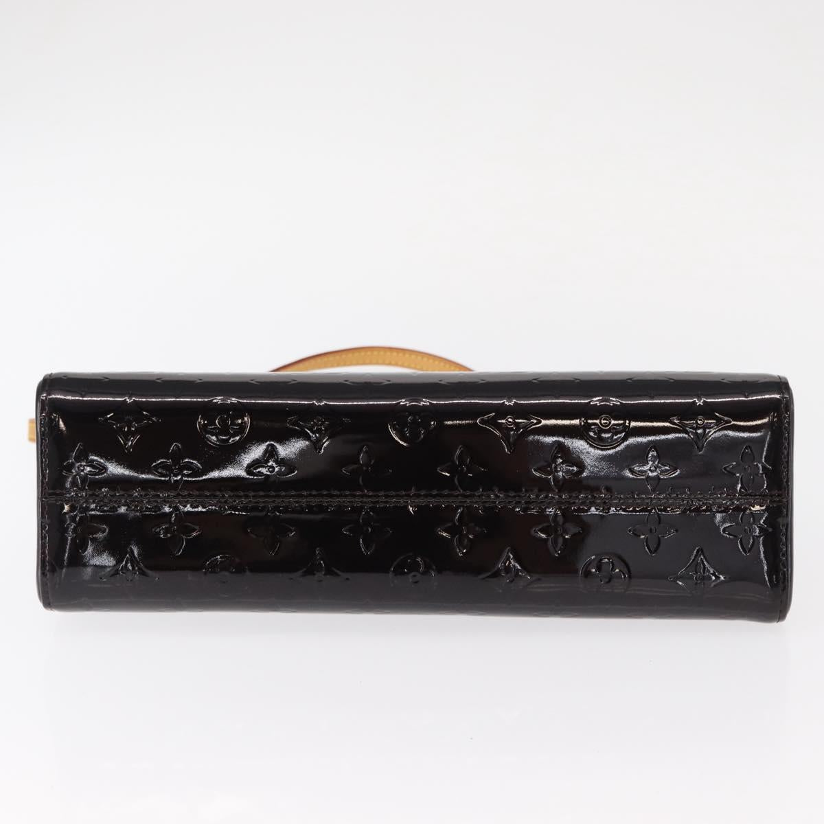 LOUIS VUITTON Monogram Vernis Roxbury Drive Hand Bag Amarante M91995 Auth 152344