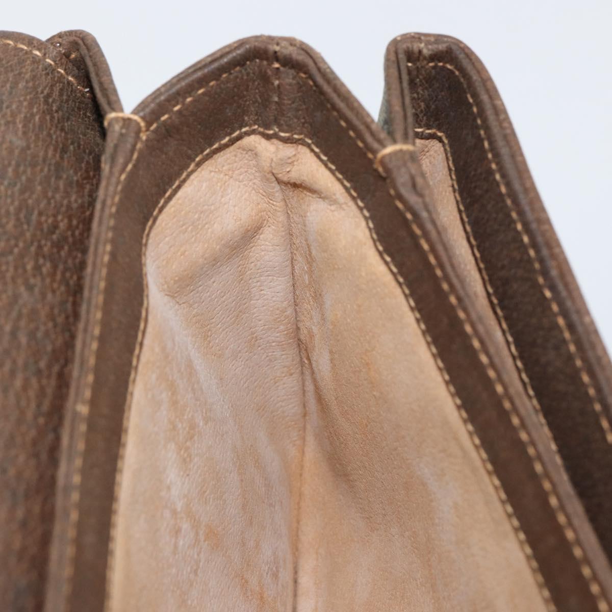 GUCCI GG Supreme Shoulder Bag PVC Beige Gold 004 106 0024 Auth 152353