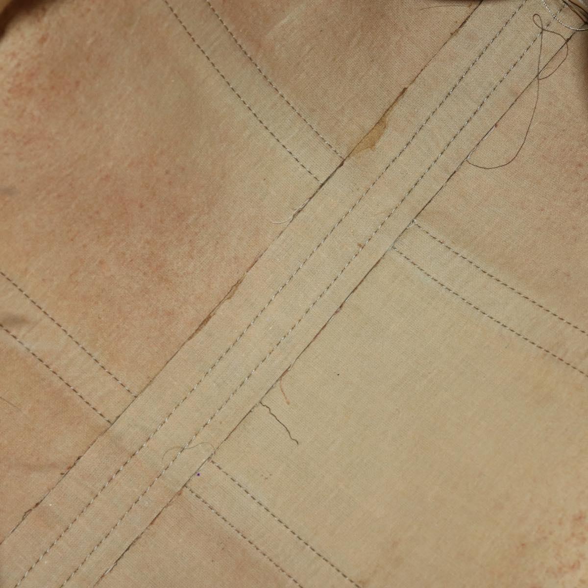 Christian Dior Trotter Canvas Boston Bag Brown Auth 152393