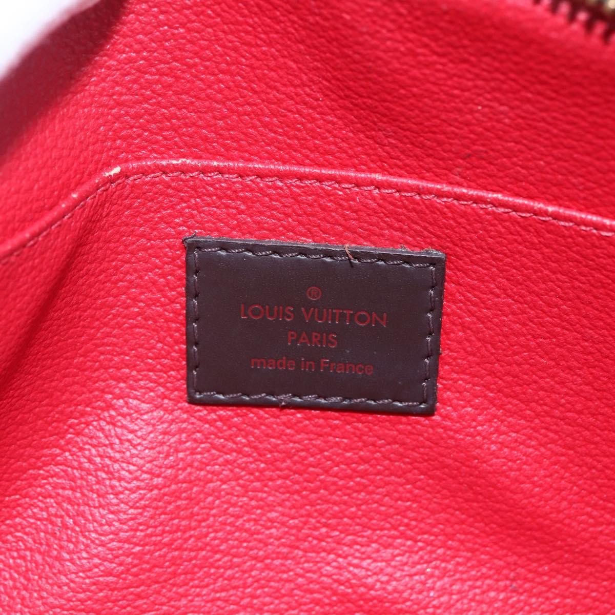 LOUIS VUITTON Damier Ebene Pochette Cosmetic GM Pouch N23345 LV Auth 152407
