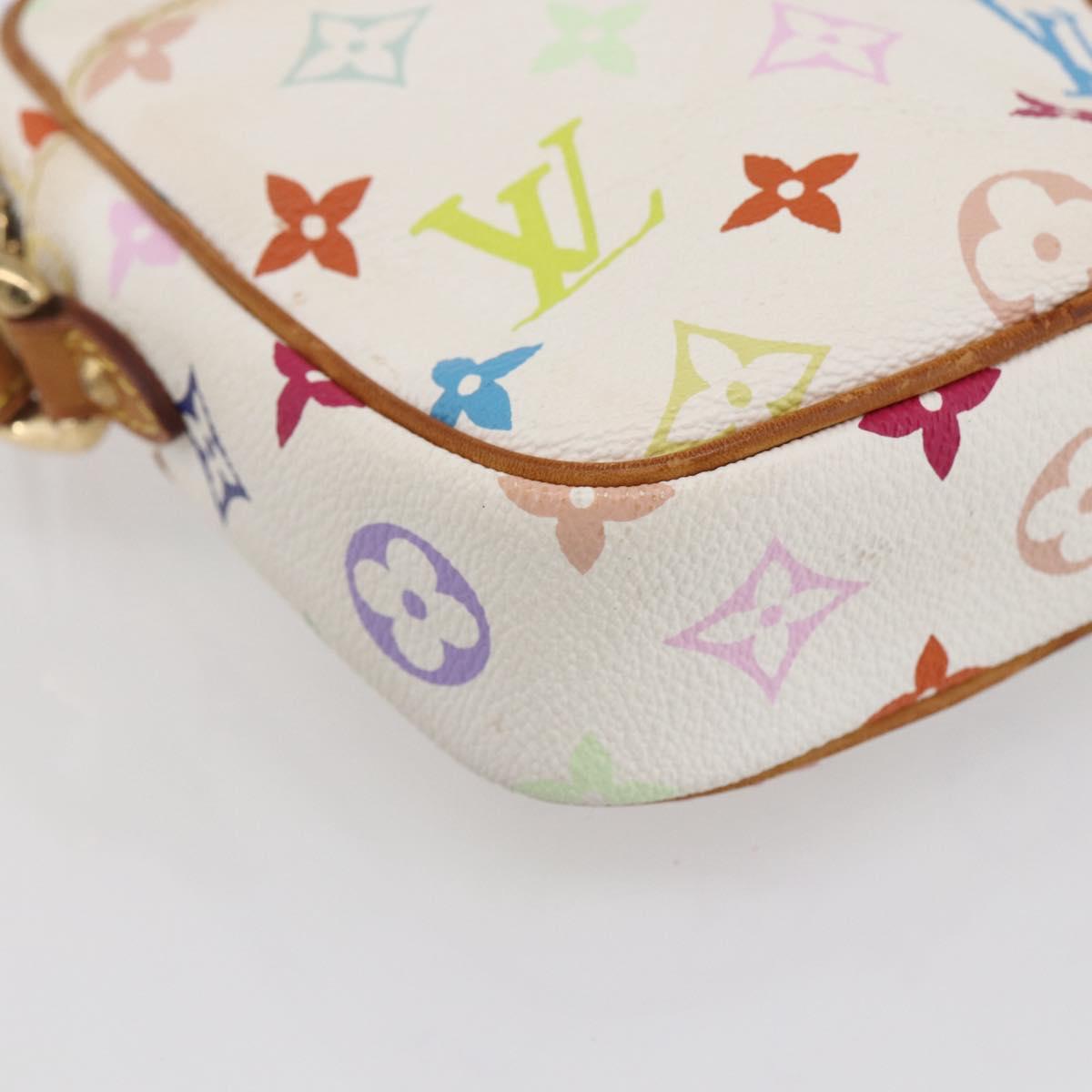 LOUIS VUITTON Monogram Multicolor Lift Shoulder Bag White M40055 LV Auth 152409