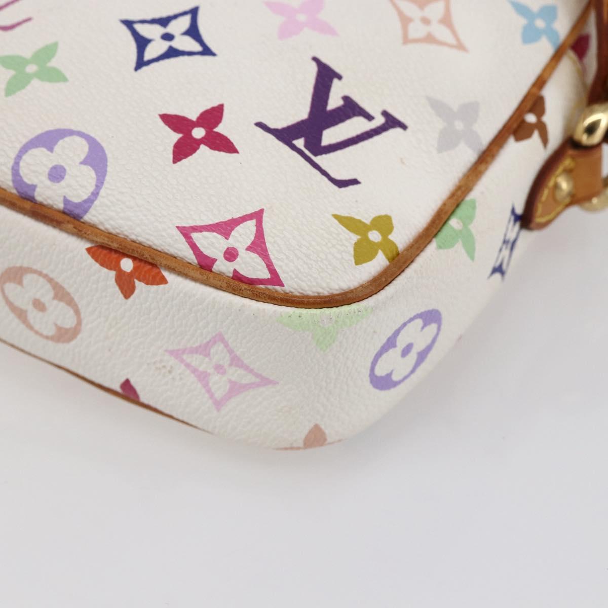 LOUIS VUITTON Monogram Multicolor Lift Shoulder Bag White M40055 LV Auth 152409