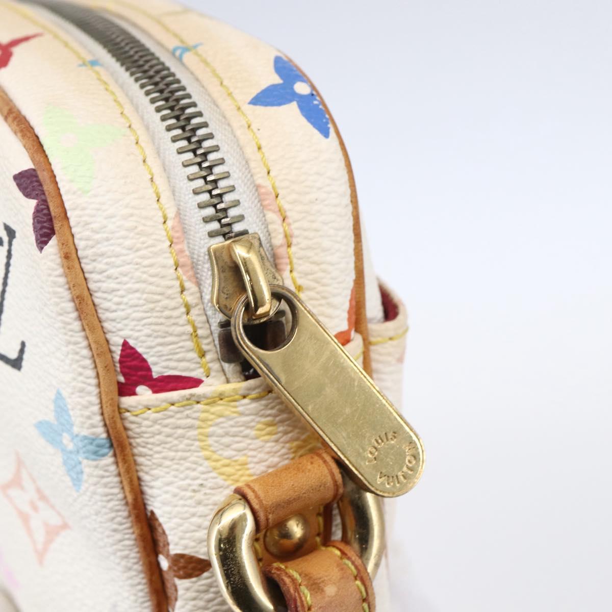 LOUIS VUITTON Monogram Multicolor Lift Shoulder Bag White M40055 LV Auth 152409