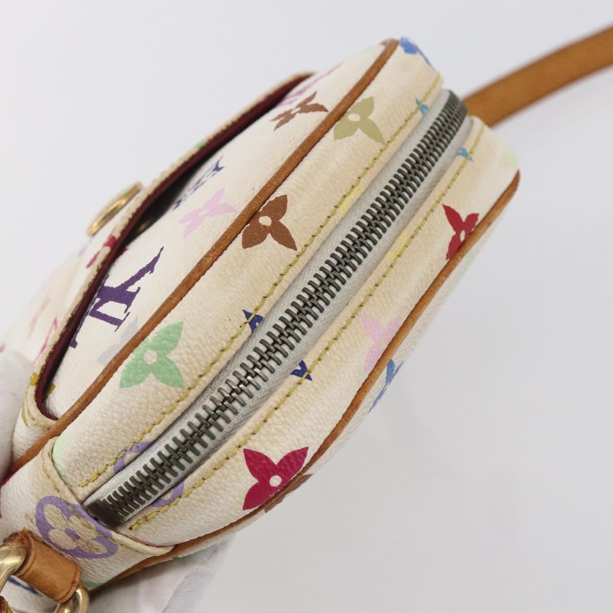 LOUIS VUITTON Monogram Multicolor Lift Shoulder Bag White M40055 LV Auth 152409