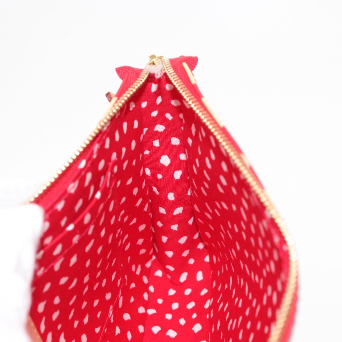 LOUIS VUITTON Vernis Dot Infini Pochette Accessoires Pouch M91428 Auth 152414V