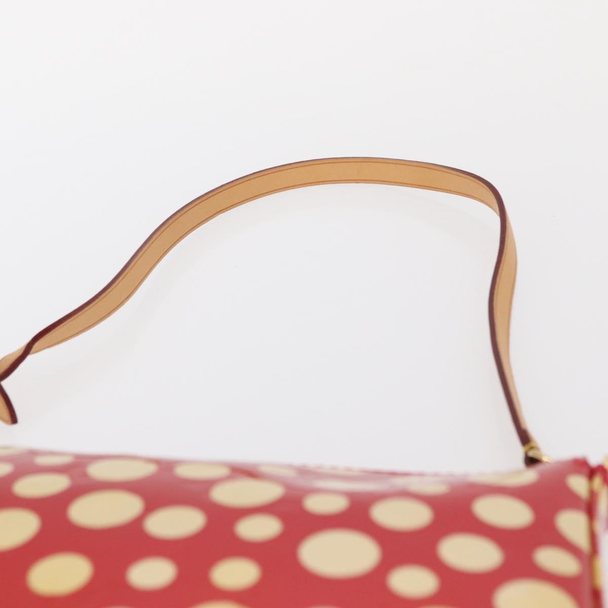 LOUIS VUITTON Vernis Dot Infini Pochette Accessoires Pouch M91428 Auth 152414SAV