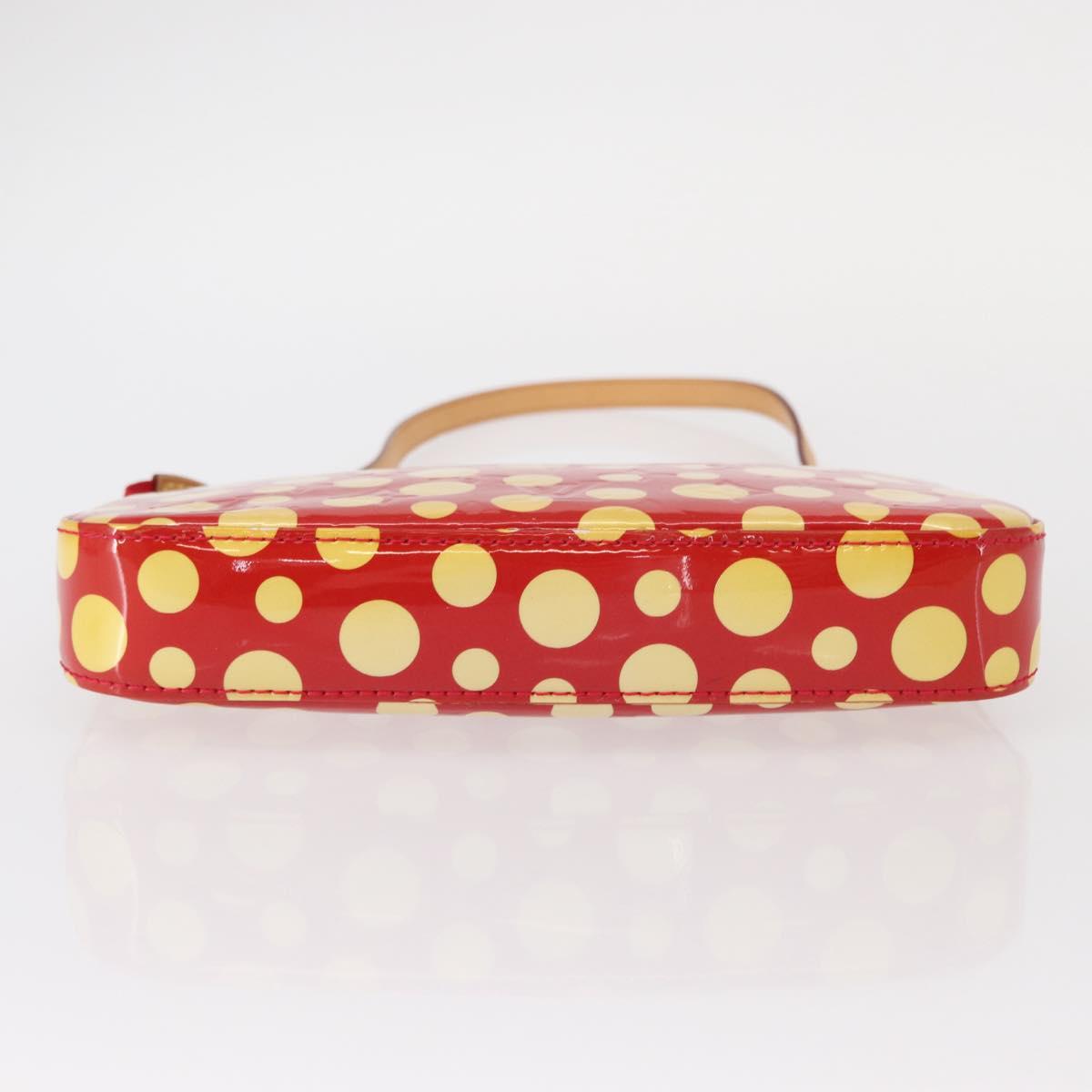 LOUIS VUITTON Vernis Dot Infini Pochette Accessoires Pouch M91428 Auth 152414SAV