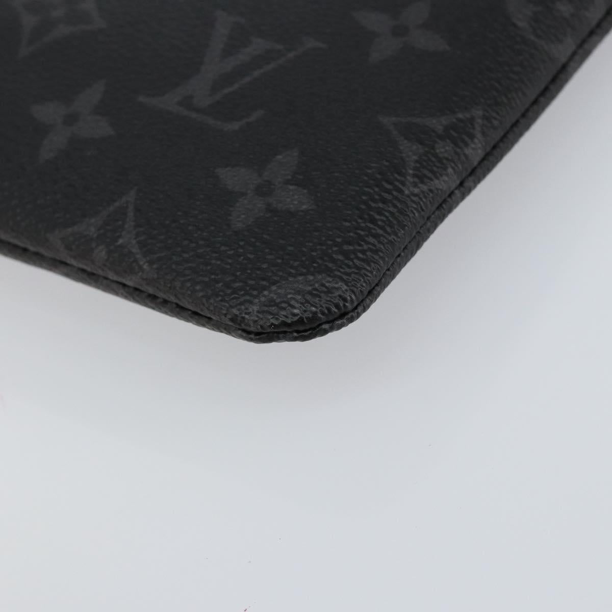 LOUIS VUITTON Monogram Eclipse Fragment iPhone Case M64433 LV Auth 152417