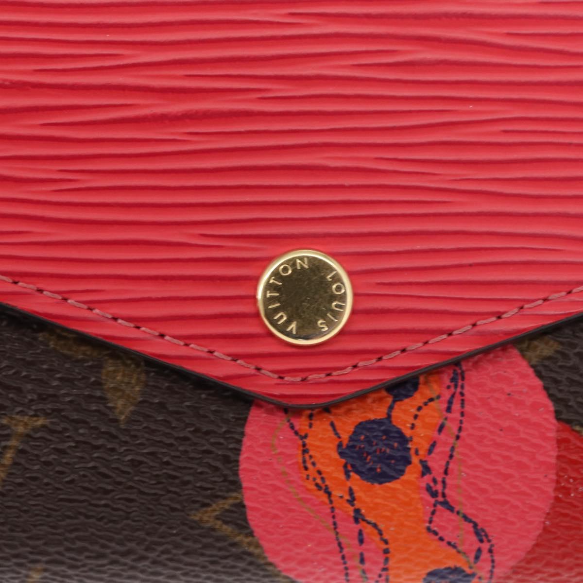 LOUIS VUITTON Epi Monogram La Mage Portefeiulle Sarah Wallet M60938 Auth 152421AM