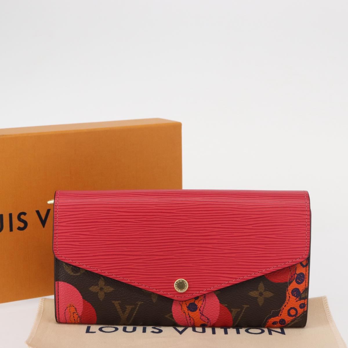 LOUIS VUITTON Epi Monogram La Mage Portefeiulle Sarah Wallet M60938 Auth 152421AM