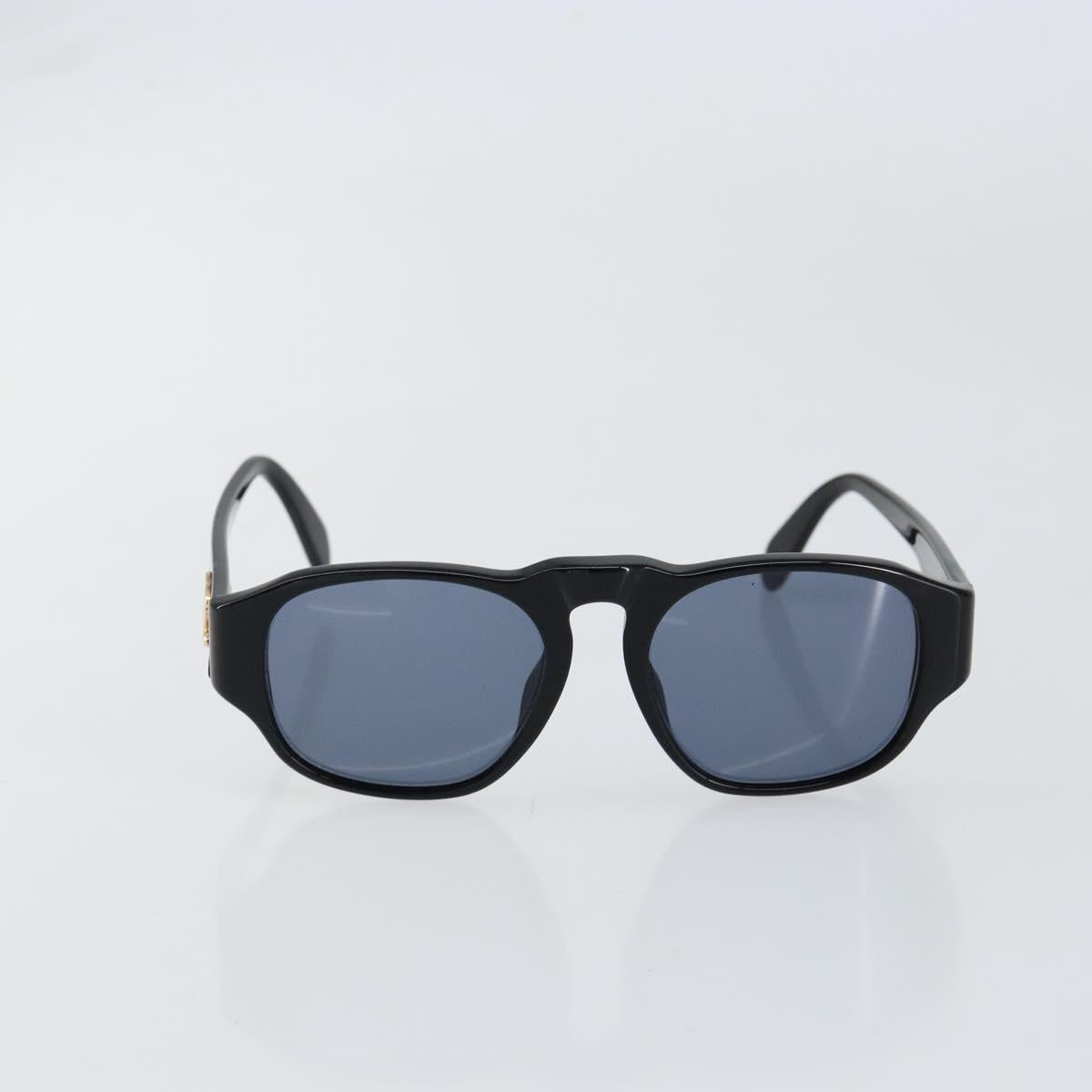 CHANEL Sunglasses plastic Black CC Auth 152425