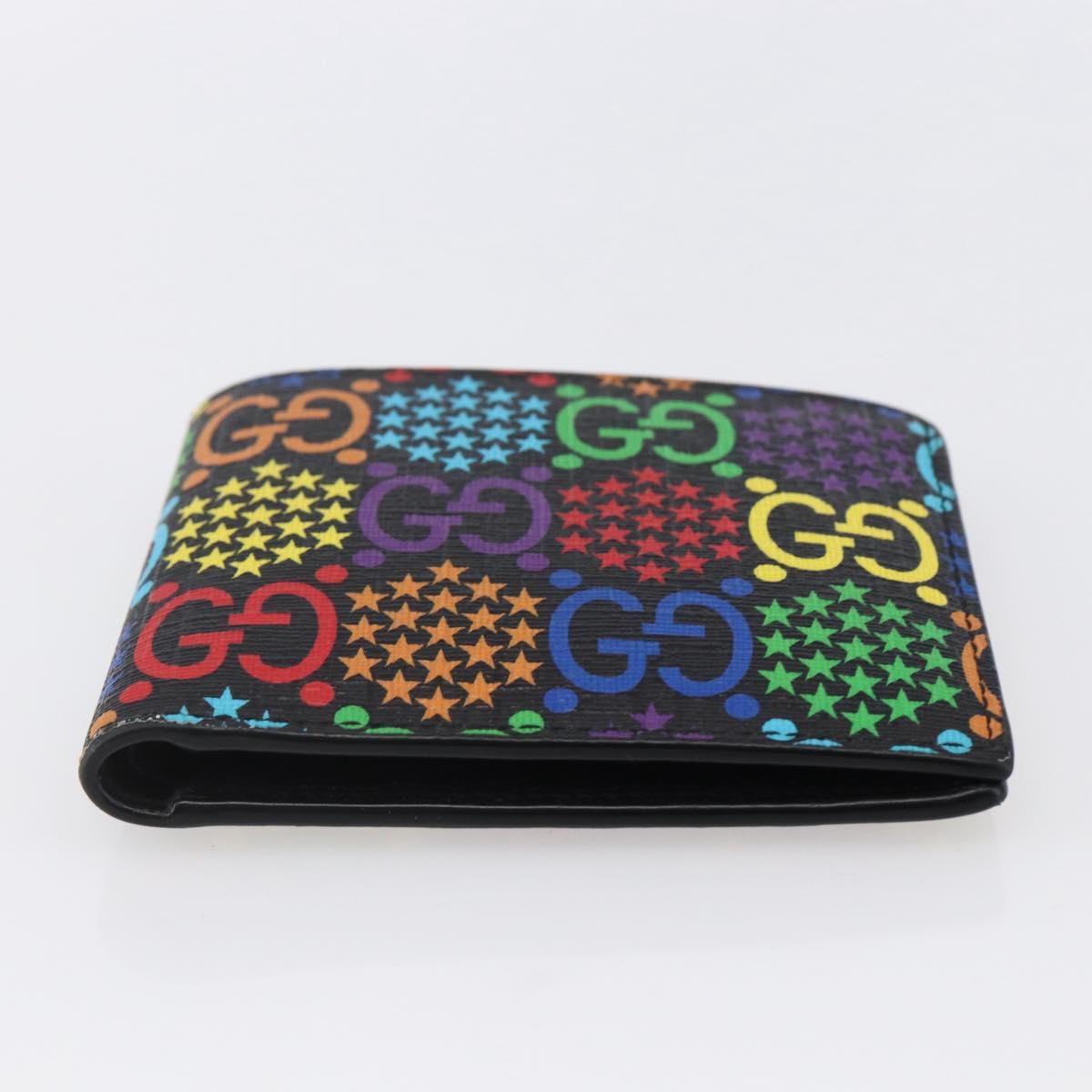GUCCI GG Psychedelic Wallet Multicolor 601089 Auth 152426M