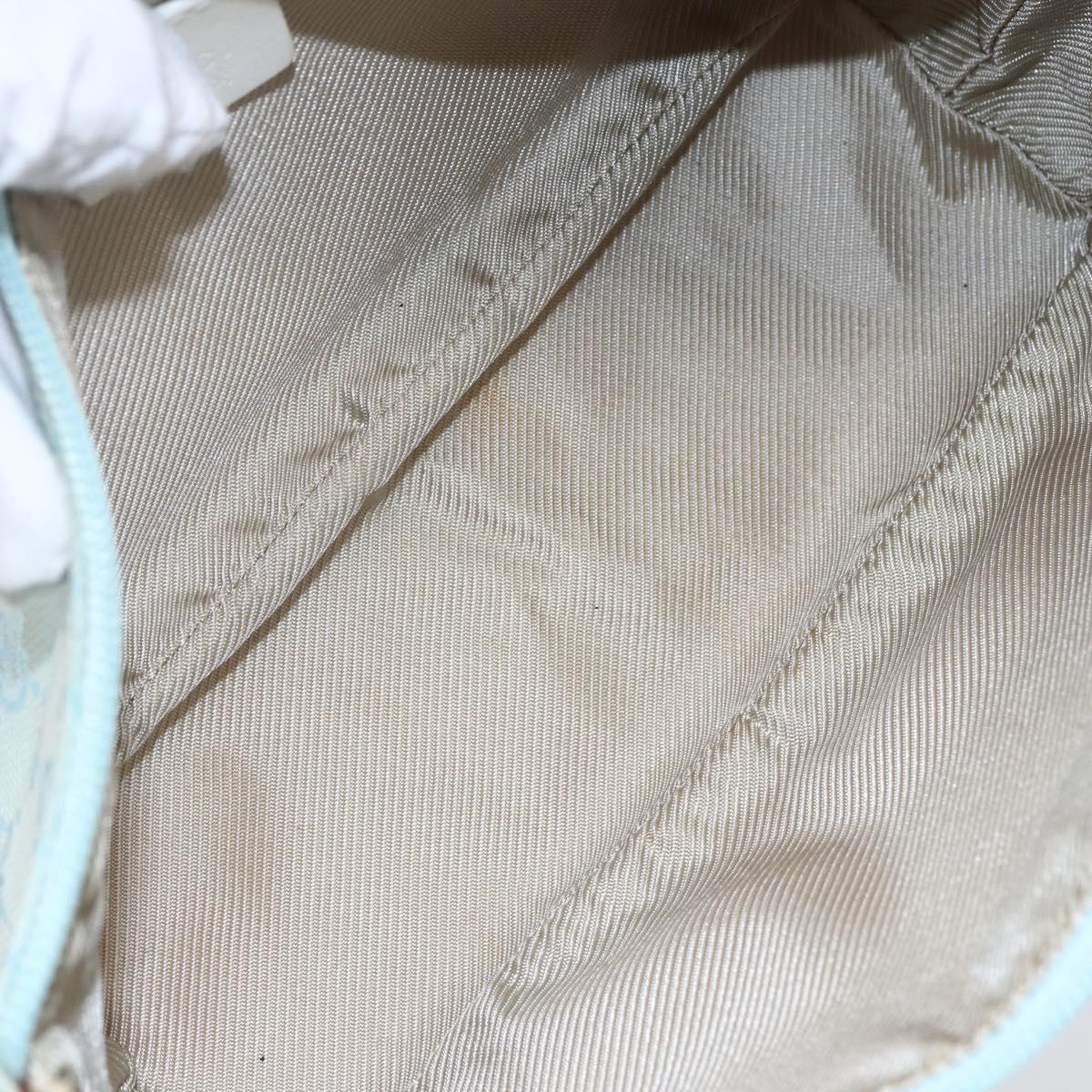 GUCCI GG Canvas Accessory Pouch Peppermint Gold 039 1103 Auth 152427