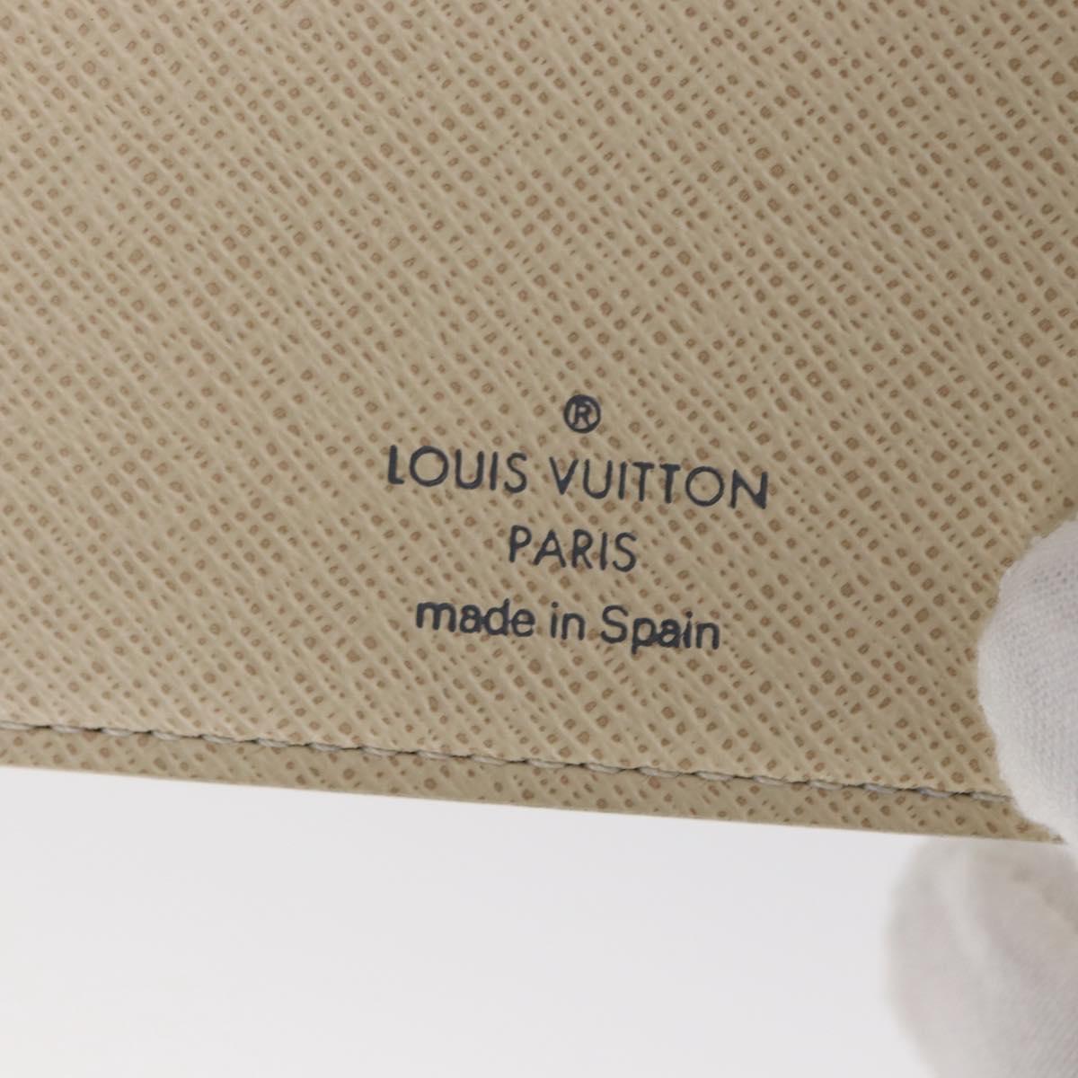 LOUIS VUITTON Damier Azur Porte Feuille Marco Bifold Wallet N60018 Auth 152433V