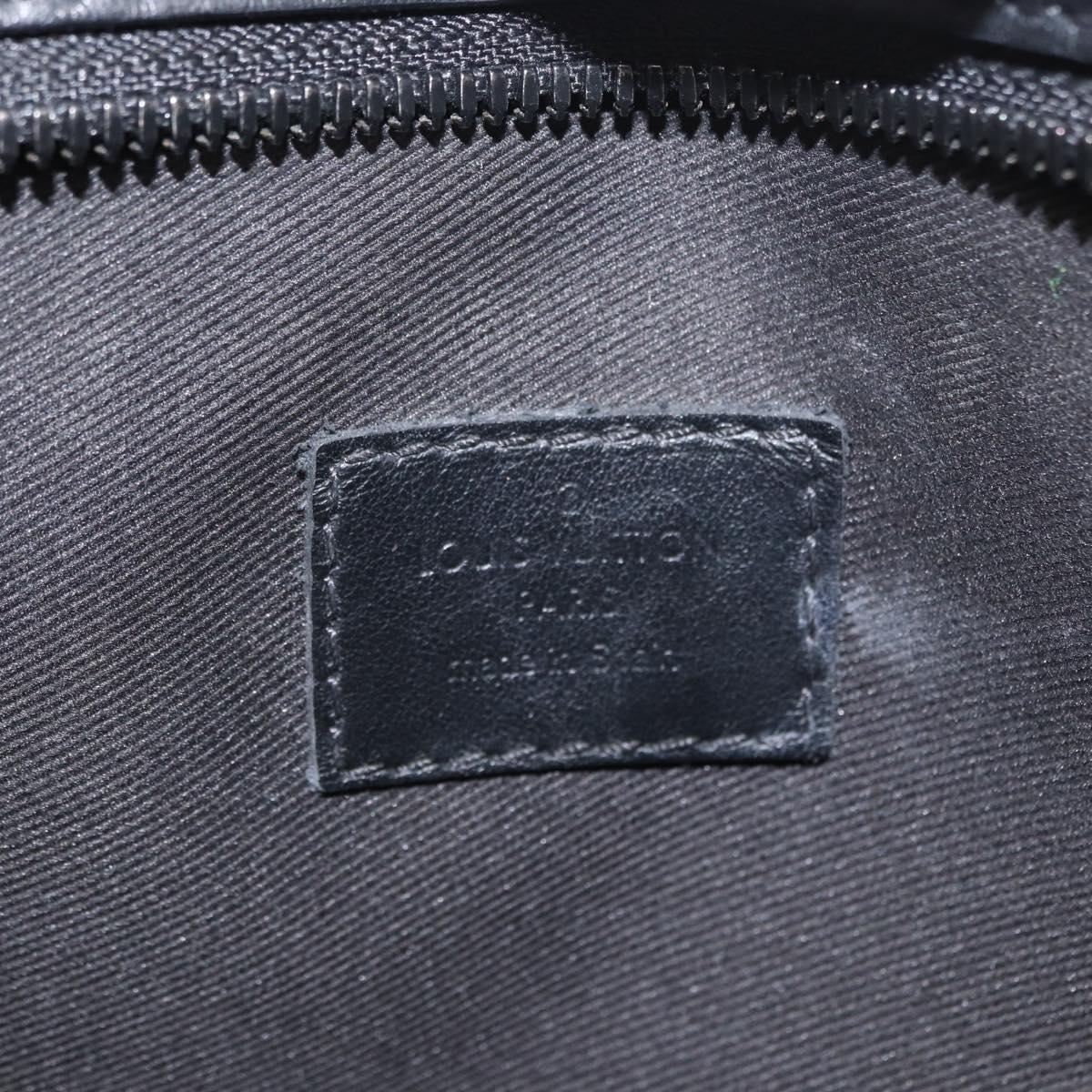 LOUIS VUITTON Monogram Monogram Denim Flat Messenger Bag M44641 LV Auth 152437SAM