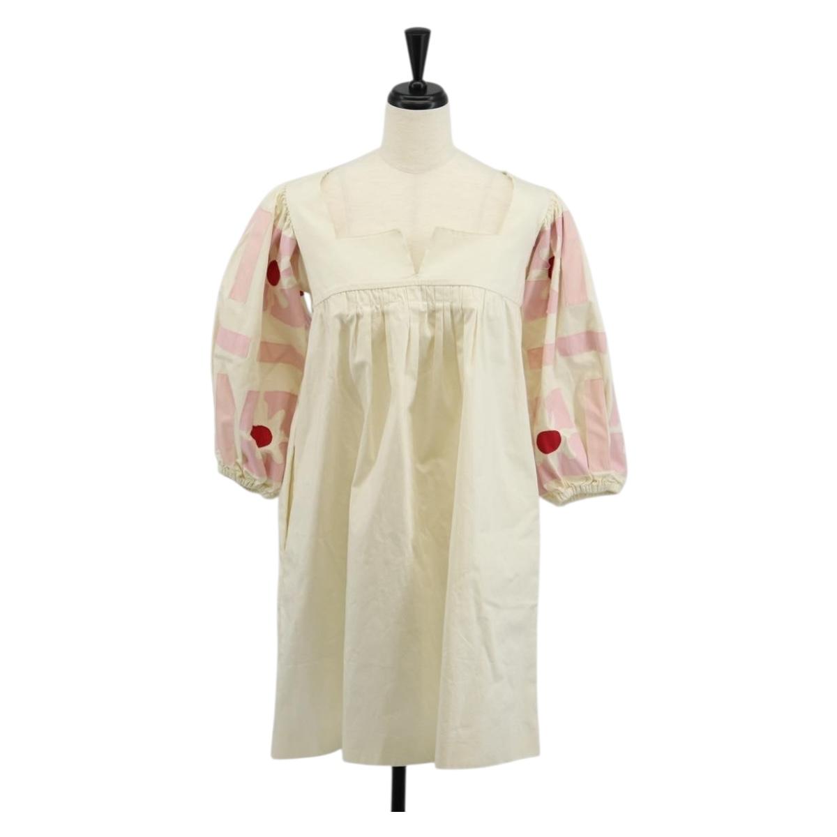 Miu Miu One Piece cotton White Auth 152442