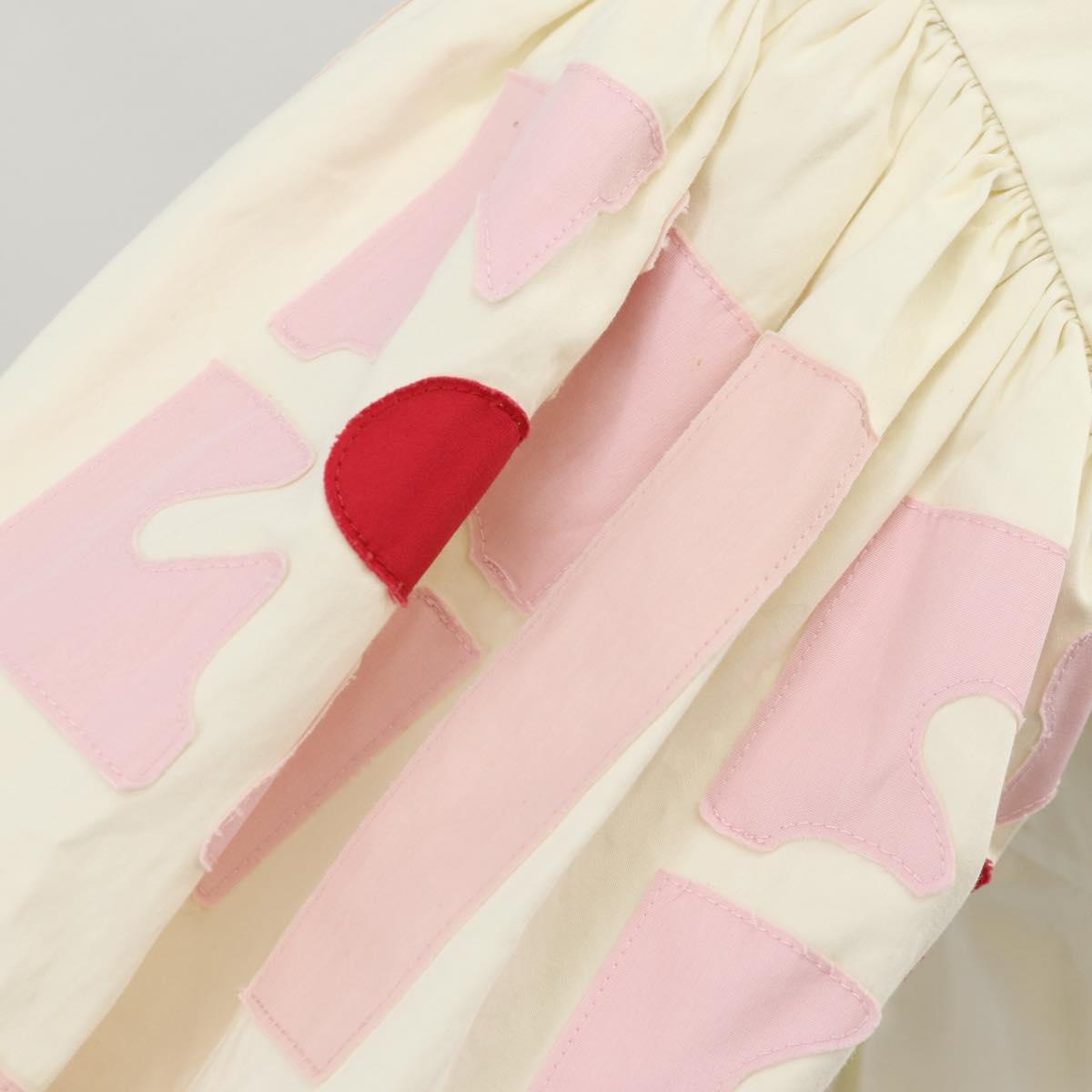 Miu Miu One Piece cotton White Auth 152442