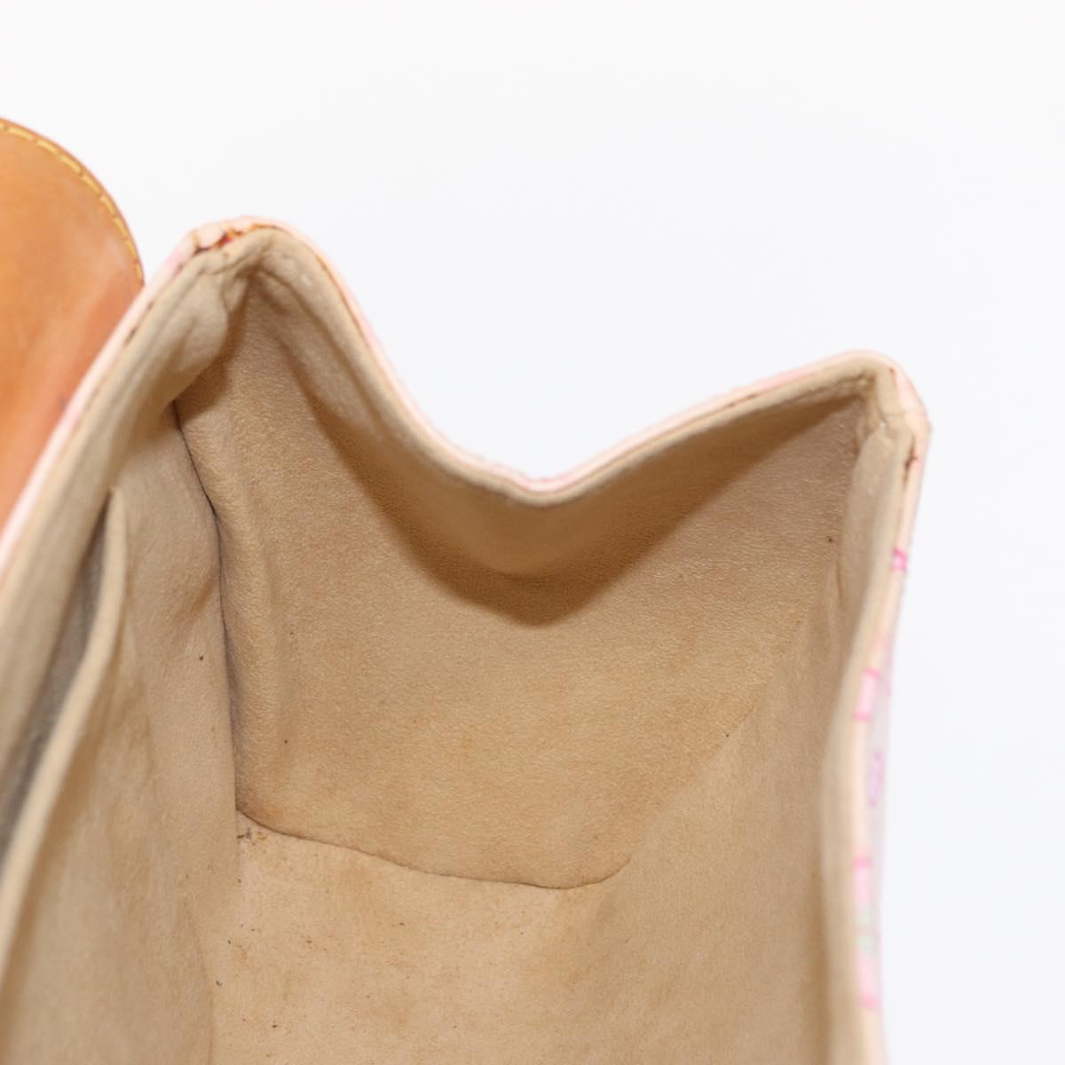 LOUIS VUITTON Monogram Cherry Blossom Sac retro PM Bag Pink M92013 Auth 152443