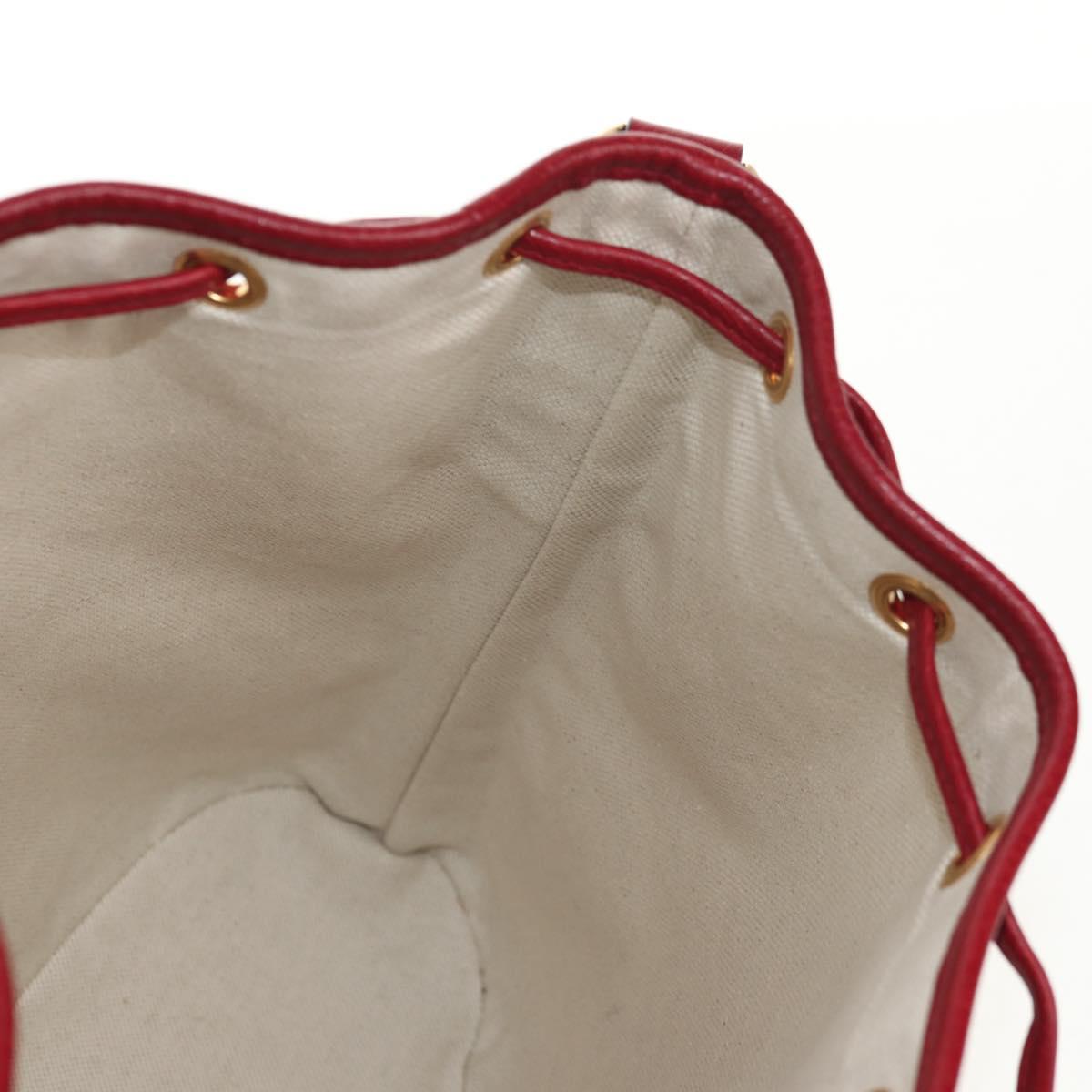 GUCCI Micro GG Supreme Doraemon Collaboration Bag PVC Beige 655597 Auth 152451AM