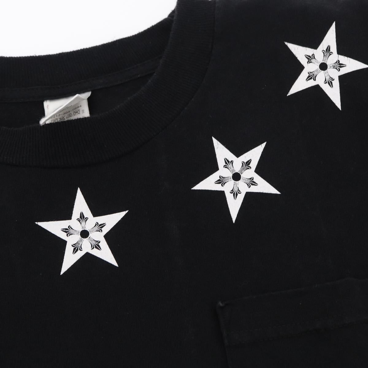 Chrome Hearts T Shirt Cotton Black Auth 152455M