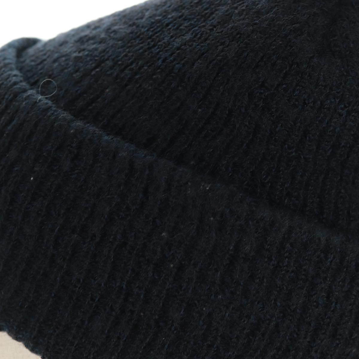 Chrome Hearts Knitted Fabrics Cap Wool Black Auth 152457M