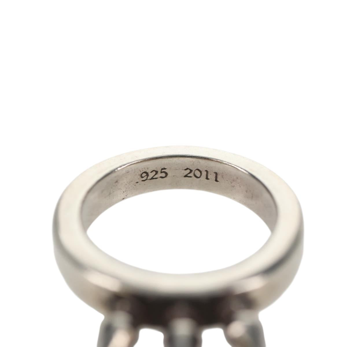Chrome Hearts Baby Bell Ring Ag925 Silver Auth 152459M