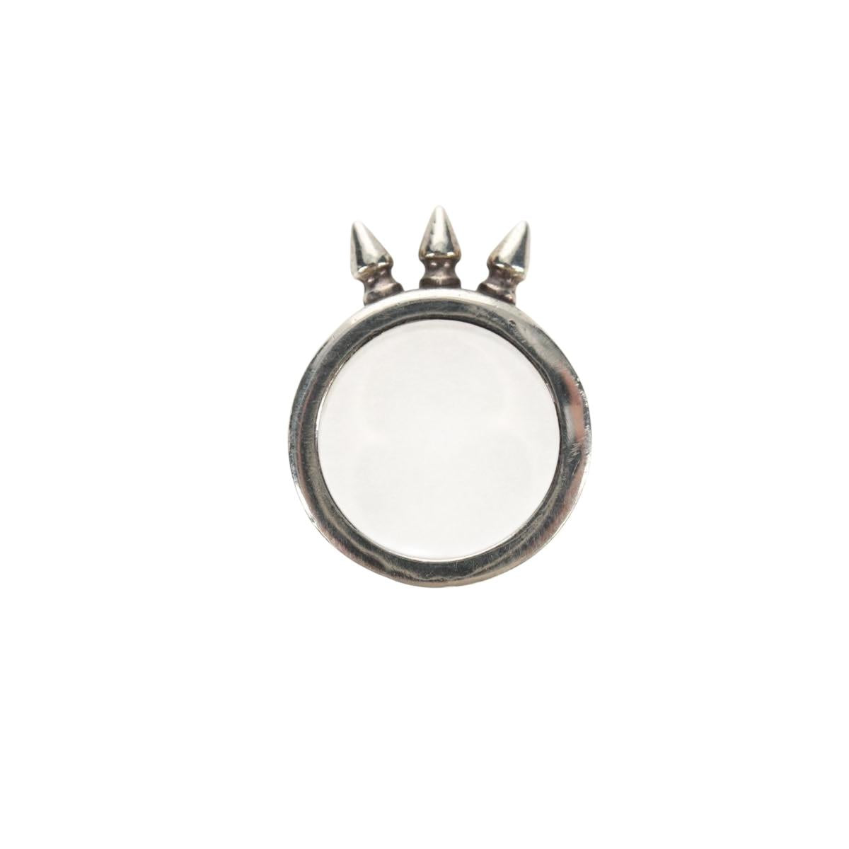 Chrome Hearts Baby Bell Ring Ag925 Silver Auth 152459M