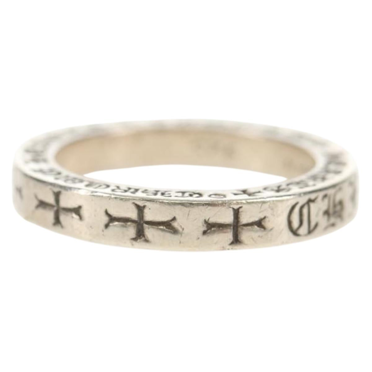 Chrome Hearts Spacer Ring Ag925 Silver Auth 152461M