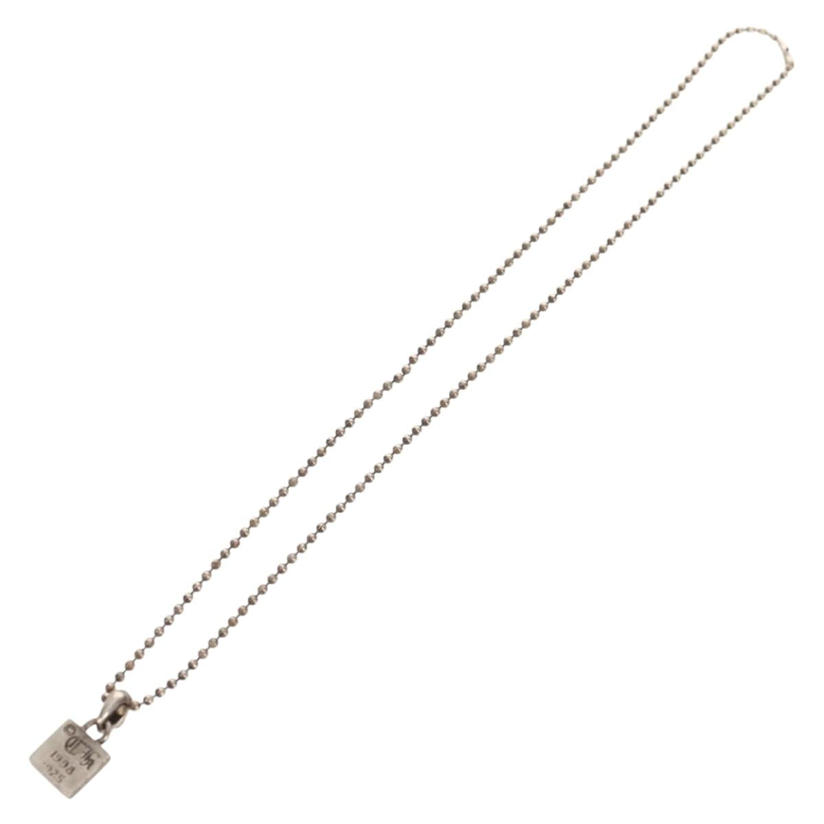 Chrome Hearts Framed BS Flare Charm Ag925 Silver Auth 152462M